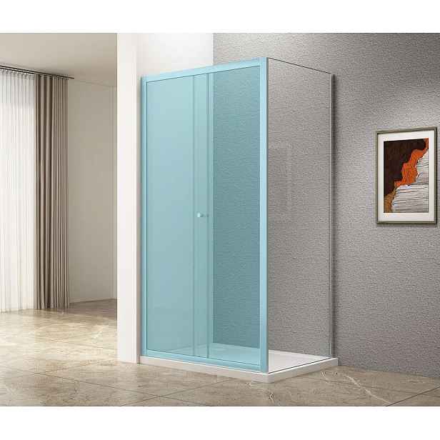 Aqualine Ugga - Sprchová stěna 185x80 cm, čiré sklo ATP80