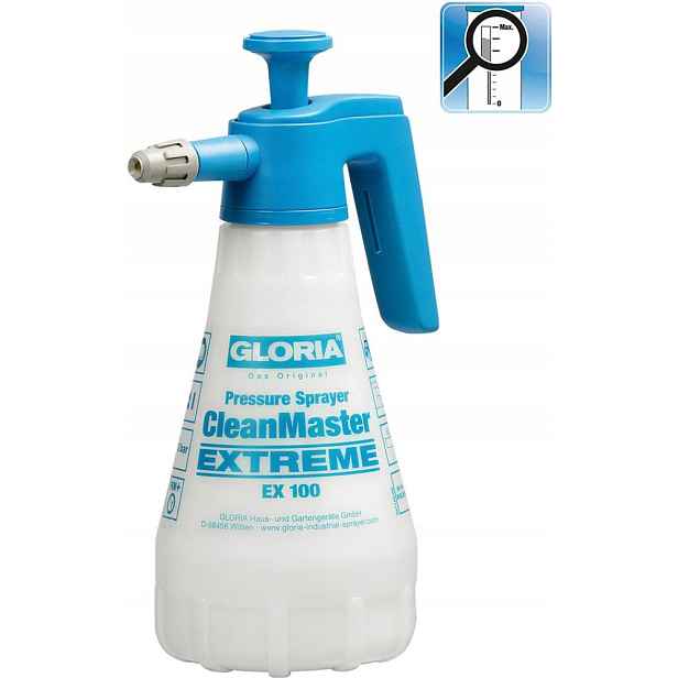 Ruční postřikovač CleanMaster Extreme EX100 1L olejovzdorný Gloria