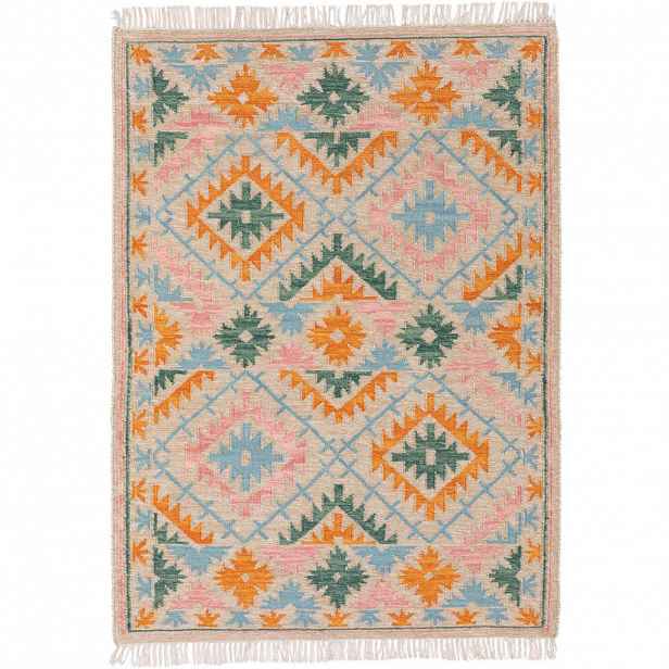 benuta RUČNÍ tkaný kilim Zohra Vícebarevná/Béžová 160x230 cm