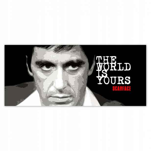 Fototapety 211x91 Svět je tvůj Pacino