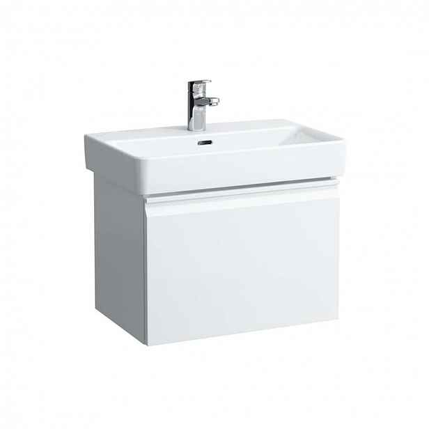 Laufen Pro S - Umyvadlová skříňka, 55x37x39 cm, 1 zásuvka, lesklá bílá H4830310954751