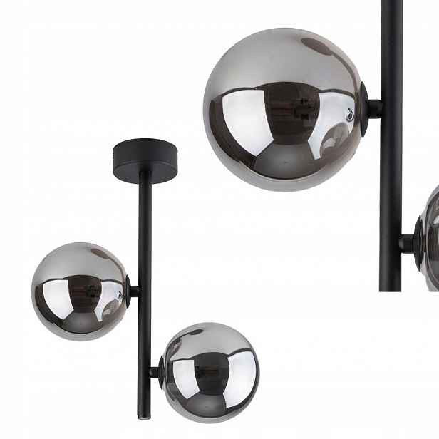 Stropní Svítidlo Stropní Svítidlo na omítku Estera Black Černá 2xG9 6W Tk Lighting