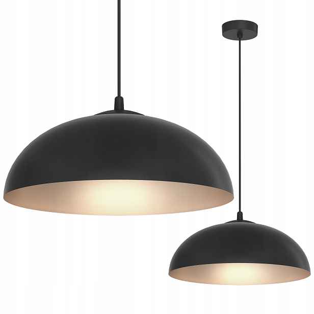 Závěsná Lampa Misa Černá Stropní Lustr Glamour Loft Do Obývacího Pokoje Kuchyně