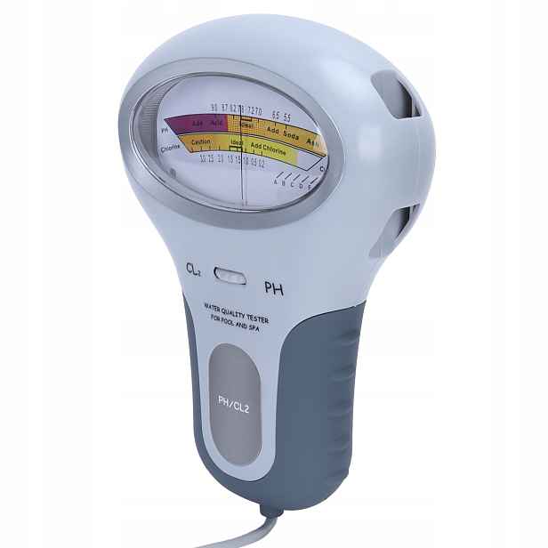 Tester Měřič Vody Do Bazénu Jaccuzi CL2 Ph Chloru Ph-metr Tester Kvality