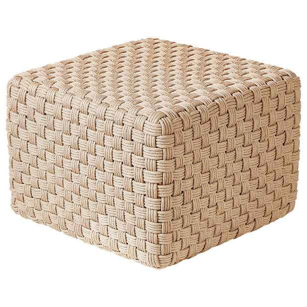Beliani PUF Světle béžový Nalli