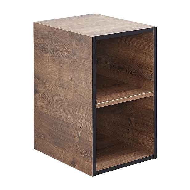 Hnědá nízká koupelnová skříňka v dekoru dubu 30x51 cm Set 374 - Pelipal
