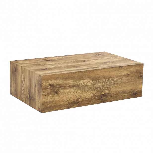 OKWISH KONFERENČNÍ stolek 90/50/30 cm v dekoru dřeva z MDF bez montáže