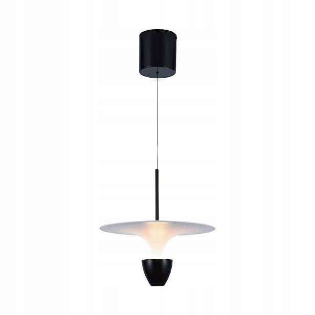 Závěsná Led lampa 3000K bílá/černá IP20, 9W, 1000lm, V-tac