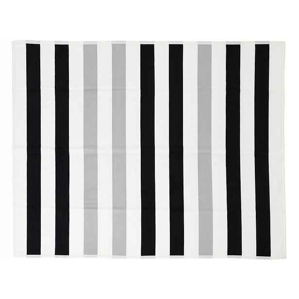 Bavlněná deka Moca Design 150x200cm Vzor Stripes grey