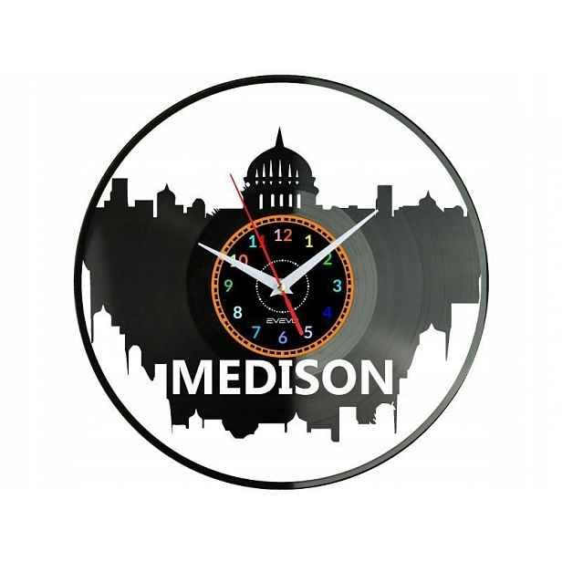 Madison Město Nápad na Dárek Nástěnná Dekorace z vinylové desky