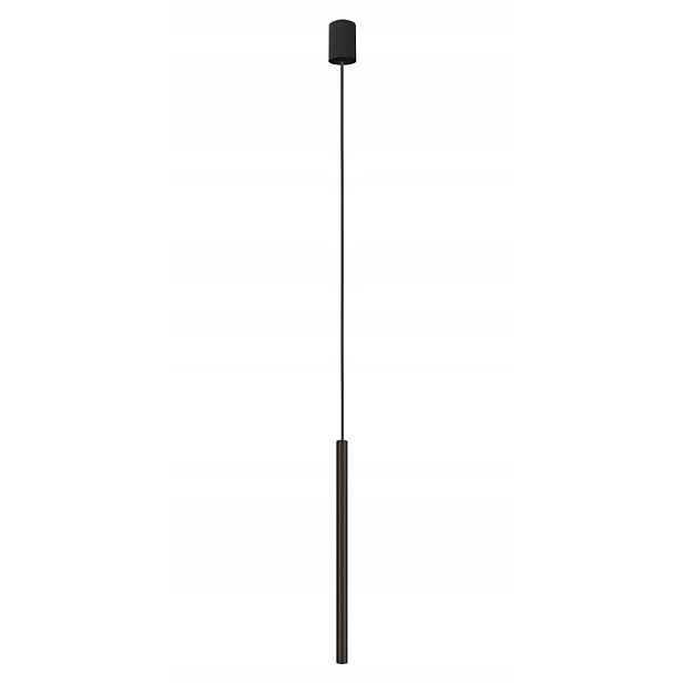 Nowodvorski Laser černý lustrový závěsný lampa, ocel 8797