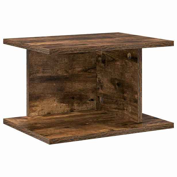 vidaXL Noční stolek Kouřový dub 40 x 30 x 25 cm Kompozitní dřevo