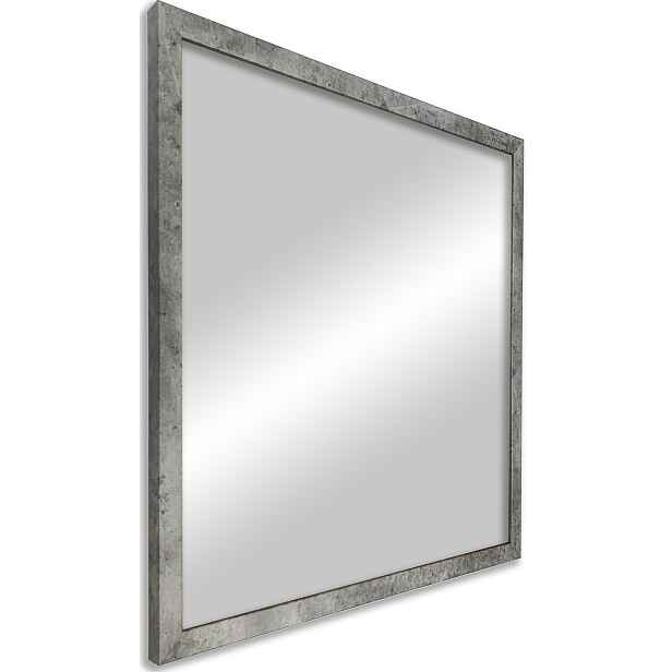 Zrcadlo v moderním úzkém rámu 60x60 loft