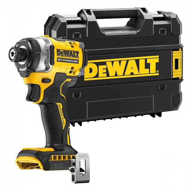 Bezkartáčový Příklepový Šroubovák 18V 282NM 1/4" Kufr DCF860NT Dewalt