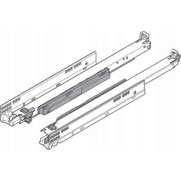 Blum 766H4500T Movento 60 kg, Nl 450 mm, s integrovaným Tip On