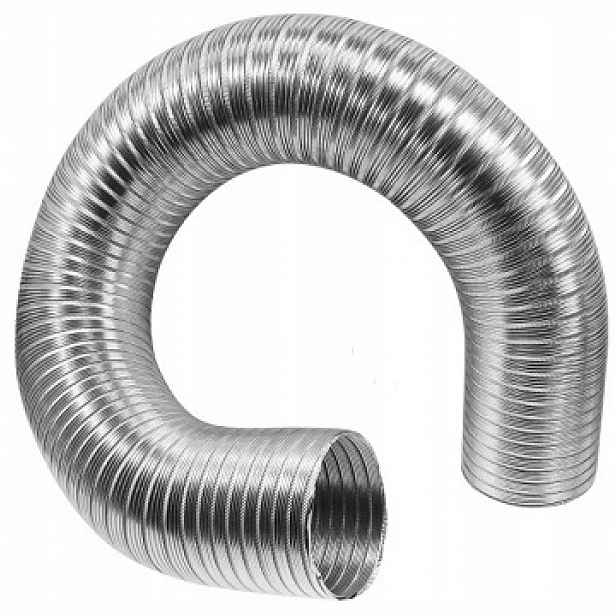 Trubka Elastická Spiro 130 Ocel Kyselinovzdorná Plynová Do Kamna Stalflex 1 m