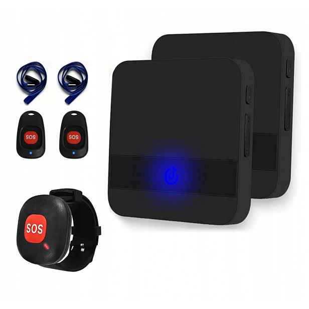 Alarm Pro Seniory Se Staršími Nemocemi, Tlačítko Přivolání Pomoci, NÁRAMEK3+2