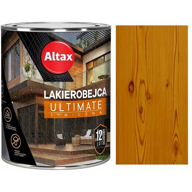 Altax Lakovací Ultimate Pryskyřičná Ochranná A Dekorativní Barva 2,5 L Kaštan