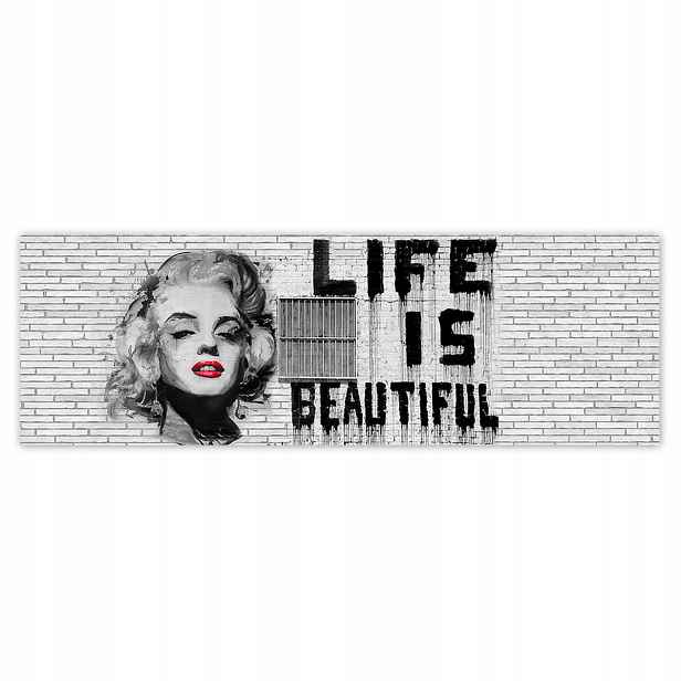 Plakáty 200x66 Banksy Life jsou krásné