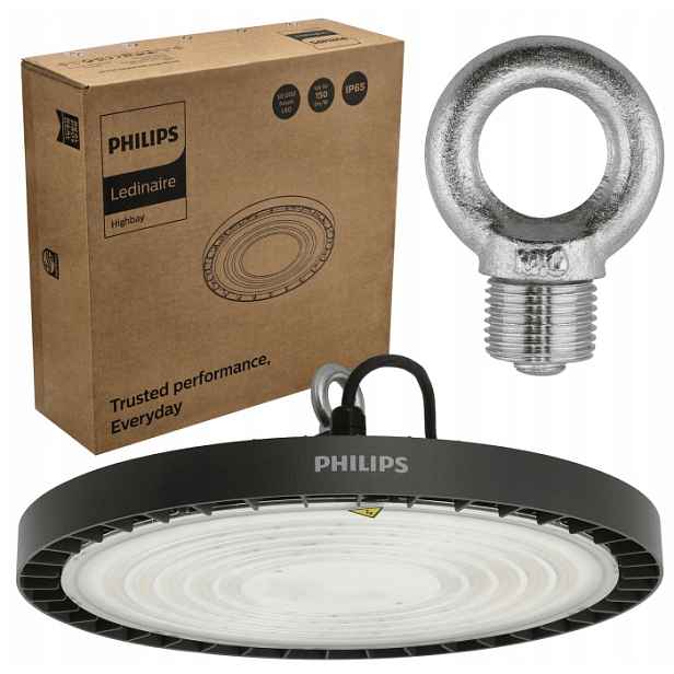 Závěsná Lampa Philips Led Ledinaire Skladová Průmyslová Ufo 185W 28000lm