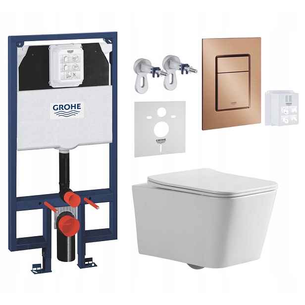 7v1 Wc Set, Stelaz Grohe Slim Wc Mísa Tornado Imprese Tlačítko