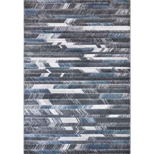 Kusový koberec Mykonos 125 Blue, 80x150, modrá, chodba / předsíň, Festival