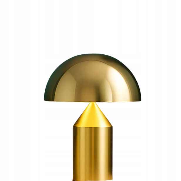 Lampa Aurora Dome elegantní, moderní zlatá kovová 36 cm Glamour Krásná