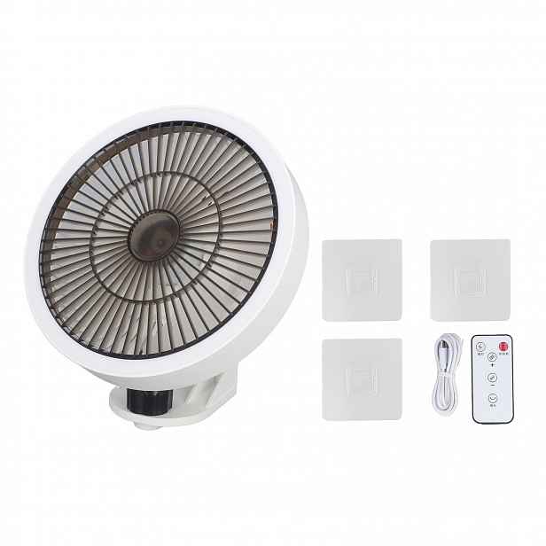 Silný Nástěnný Ventilátor, Větrák Na Zeď, 18 CM, Tichý Cirkulátor