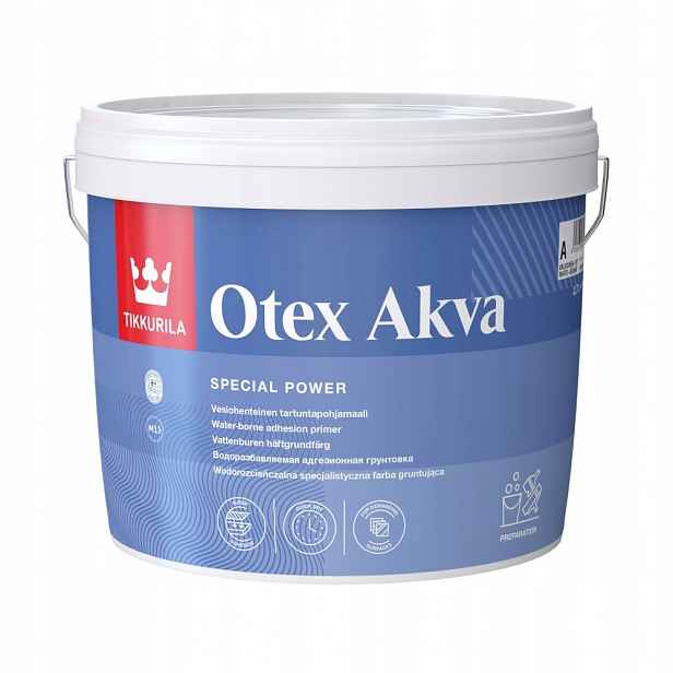 Tikkurila Otex Akva Vodová Barva Barva Pro Obtížné Podklady 2,7 L