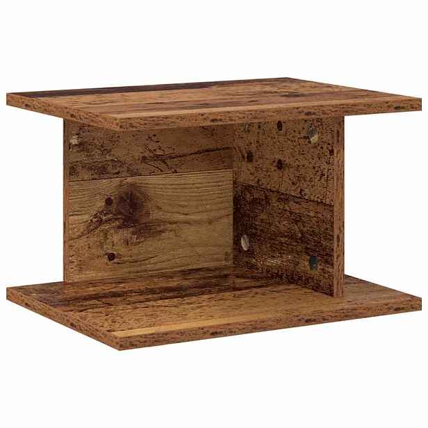 vidaXL Noční stolek Staré dřevo 40 x 30 x 25 cm Kompozitní dřevo