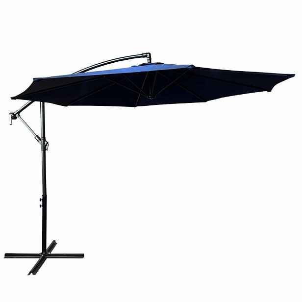 RAUMHIRSCH FURNITURE ZAHRADNÍ PARASOL Modrý 300/245/300
