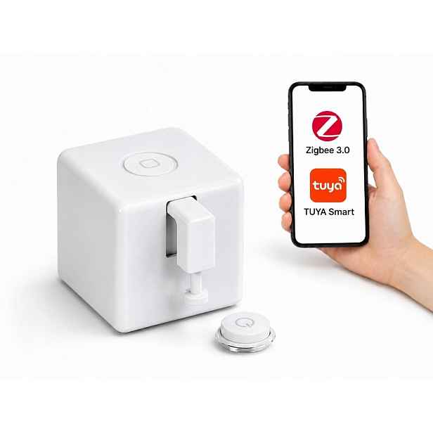 Fingerbot Zigbee 3.0 Tuya Smart tlačítkový ovladač HomeKit Zigbee2MQTT