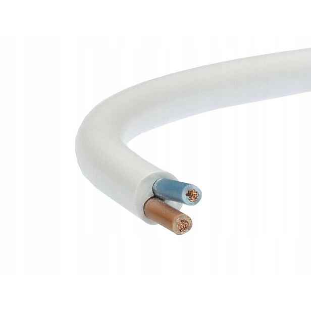 Kabel proudový kabel Omy 2X1,5 bílý