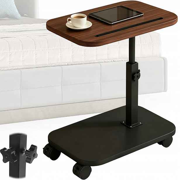 Stolek Pod Podstavec Pod Notebook Tablet K Posteli Nastavitelný 46-82 CM 360°