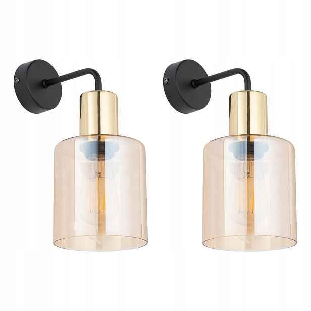Tk Lighting Sada 2 x nástěnných svítidel Sierra Gold 6664
