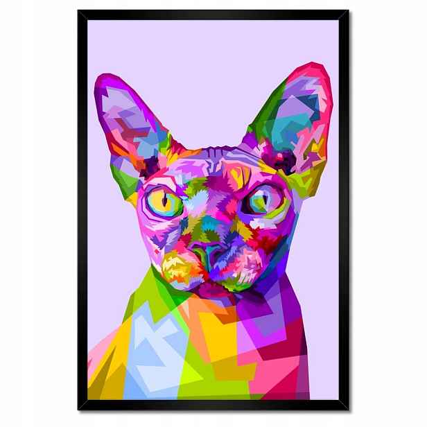 Plakáty v rámu 40x60 Kočka Kotě Kočičky Kočička