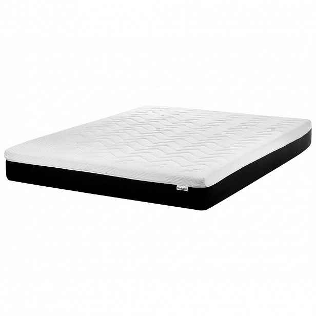 Beliani GELOVÁ matrace s paměťovou pěnou H2/3 Střední 180/200 cm Spongy