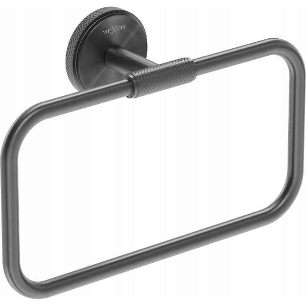 Mexen Gravo držák na ručník, kartáčovaná šedá (gun metal) 70A93031-66