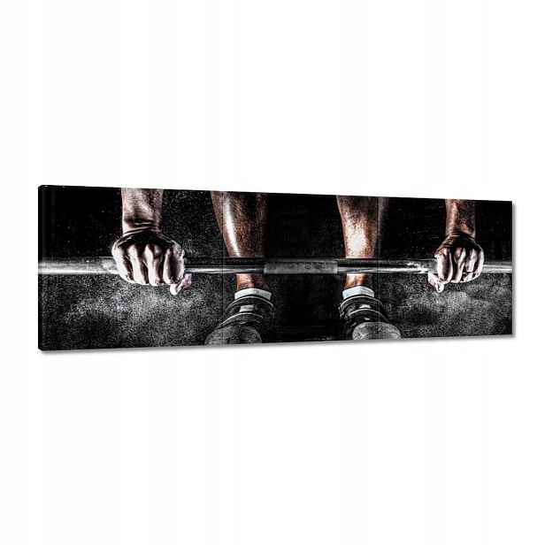 Obrazy 120x40 Vzpěračská tyč
