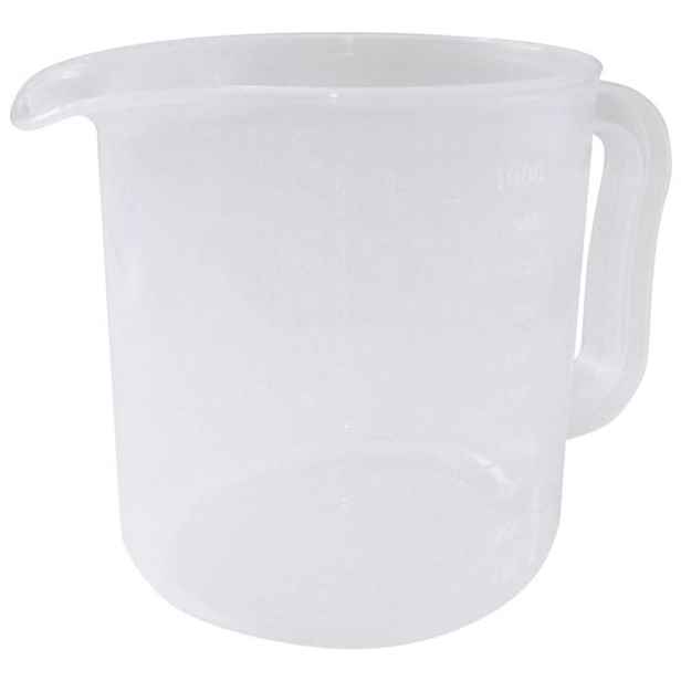 odměrka 1l PP mouka, cukr, mléčná,plast