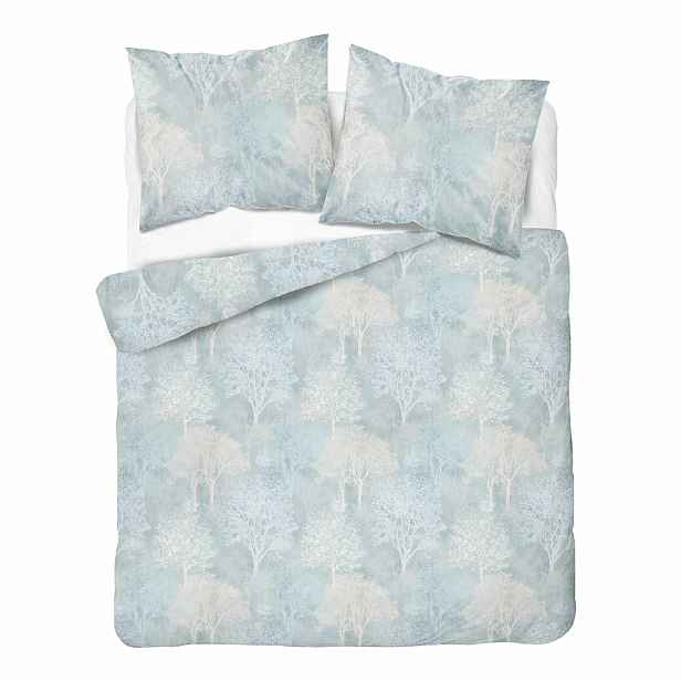 Povlečení 180x200 mátová s jemným ornamentem 6073 A Home Satin