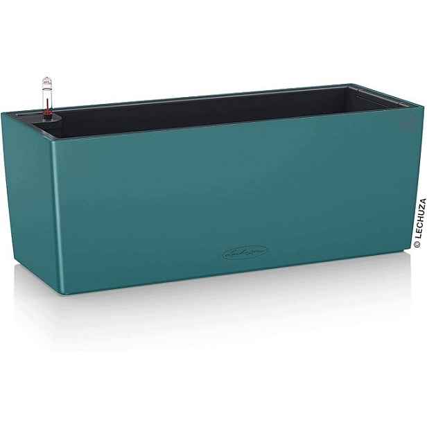 Balkonový květináč Lechuza Balconera Color 50 samozavlažovací petrol modrý
