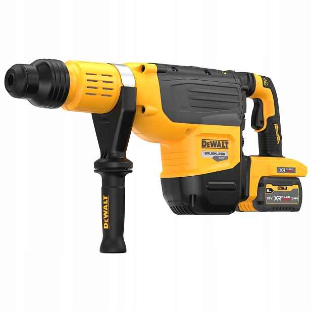 Kombinované vrtací-sekací kladivo SDS-Max 54V 2x9,0Ah, DeWALT [DCH775X2-QW] Flexvolt
