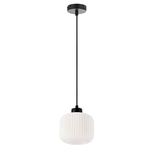 Moderní závěsná lampa Jednoduchý mléčný závěs Estilo