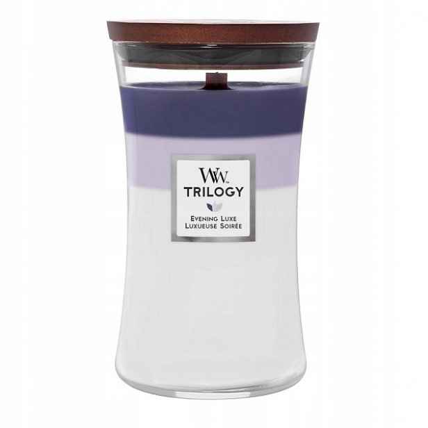 Svíčka Woodwick Velká vonná svíčka Evening Luxe 609 g Trilogy jako Dárek