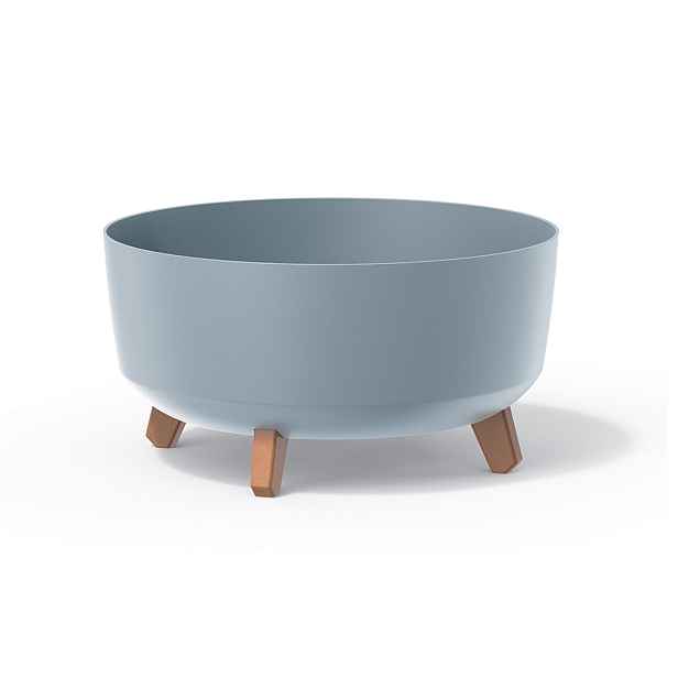 Prosperplast Květináč Gracyeen světle šedý, varianta 23,5 cm