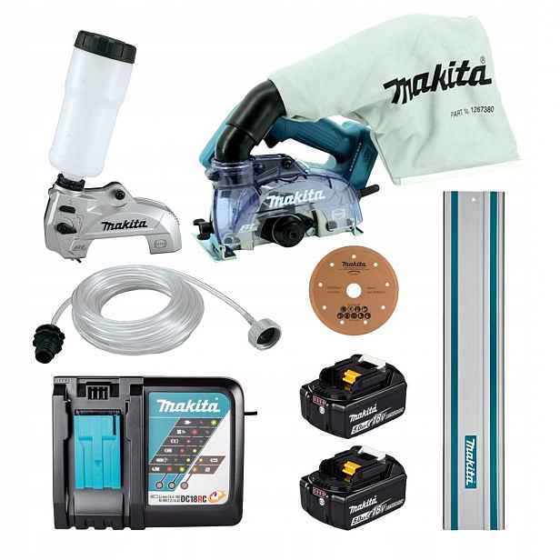 Řezačka na glazuru 18V Makita DCC500RTE sada