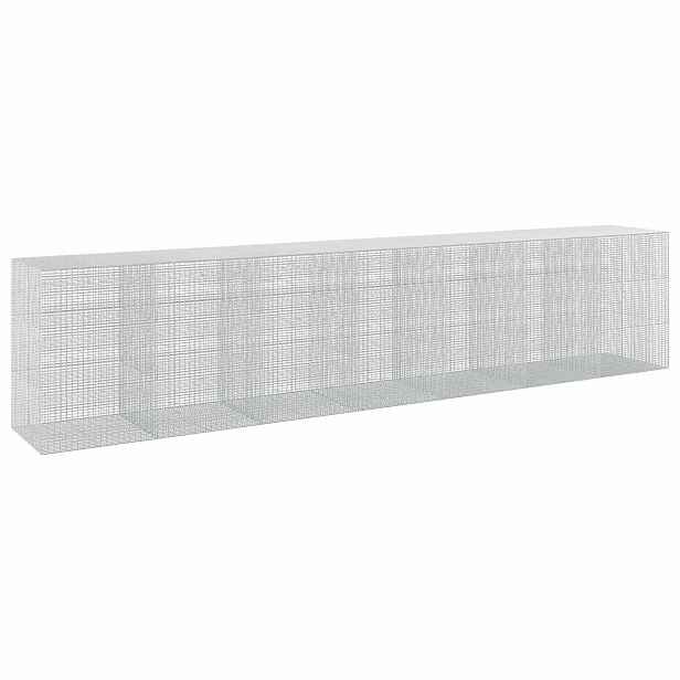 vidaXL Gabion s drátem 3,5 mm a síťkou 5x2,5 cm 700x100x150 cm