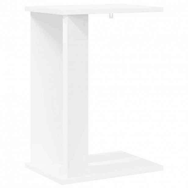 vidaXL Odkládací stolek Bílá 35 x 25 x 50 cm Kompozitní dřevo