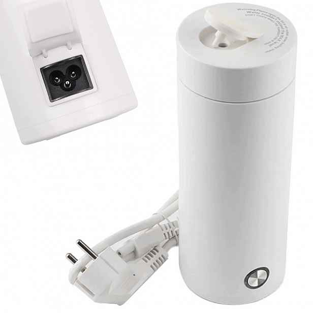 400 ml přenosná láhev na vodu, elektrická termoska, 3v1